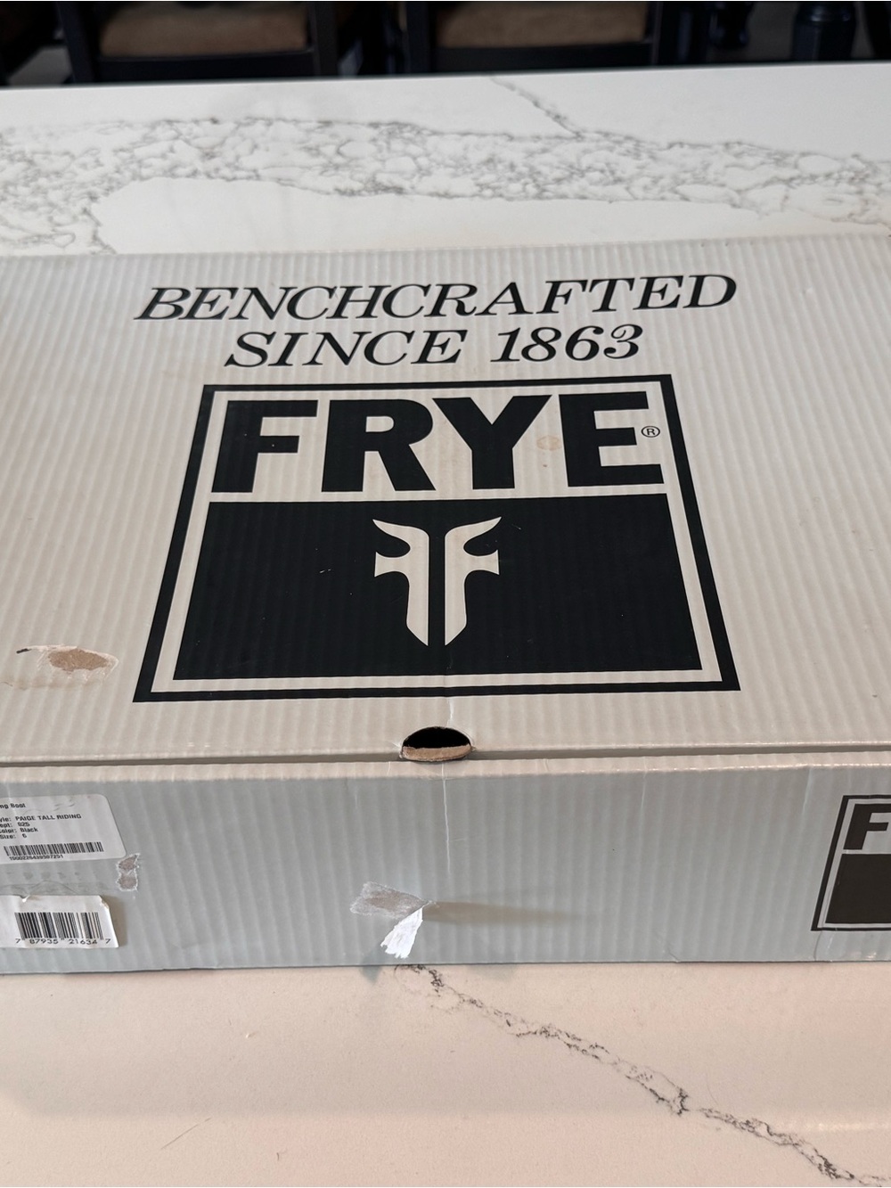 FRYE PAIGE Black Tall Riding Boots - Classic Equestrian Style - Picture 11 of 11